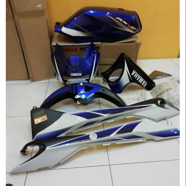 Coverset Rxz Catalyzer Biru Putih Shopee Malaysia