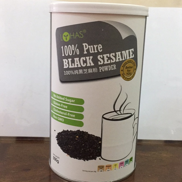 Lohas Pure Black Sesame Powder G Shopee Malaysia