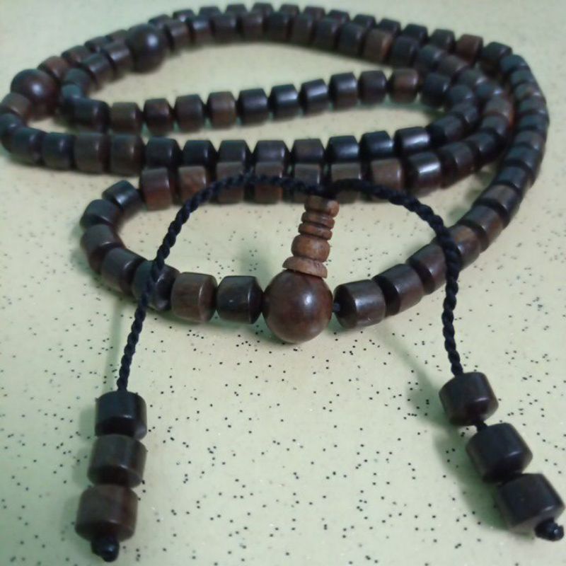 Tasbih Gaharu Wood Oudh Kalimantan Mm Cubes Tybe Biji Baunya