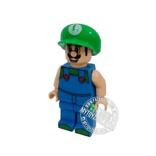 Super Mario Bros Luigi Mini Figure Shopee Malaysia