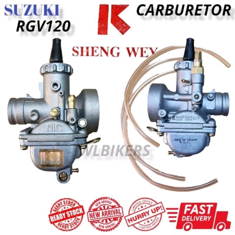 Suzuki Rgv Rgv Carburetor K Sheng Wey Hot Item Shopee Malaysia