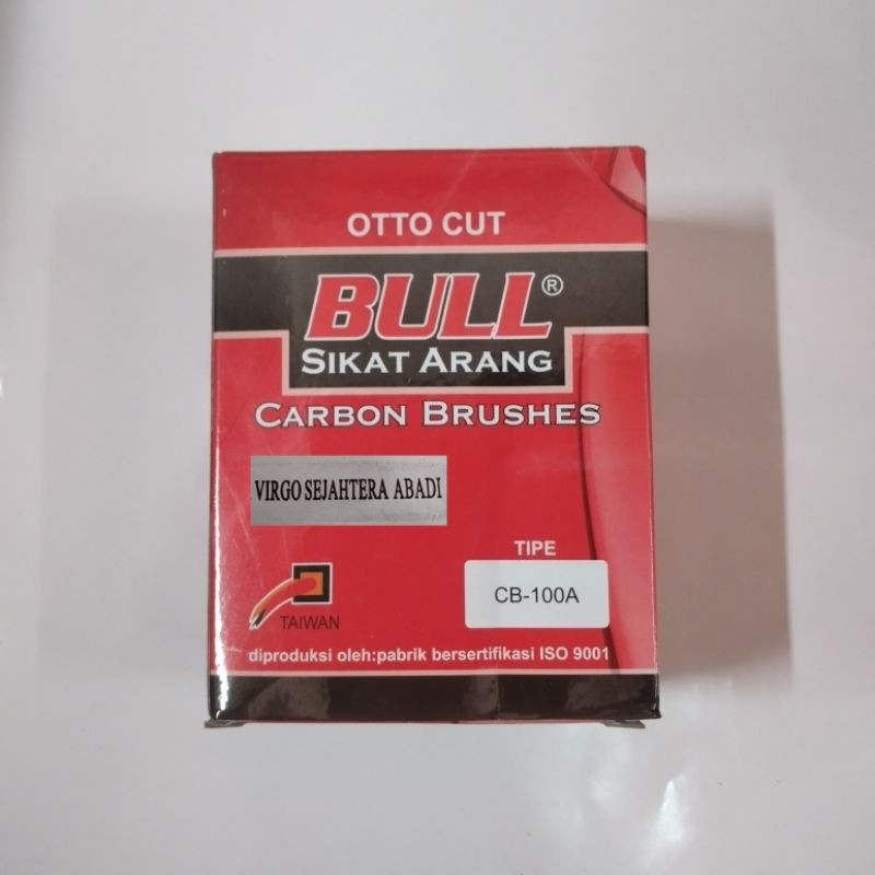 Bull CARBON BRUSH CB 100A OTTO CUT Charcoal BRUSH KUL CB100A Shopee