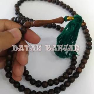 HITAM KAYU 99 Grains Of The Lucky Agarwood Tasbih Super Original