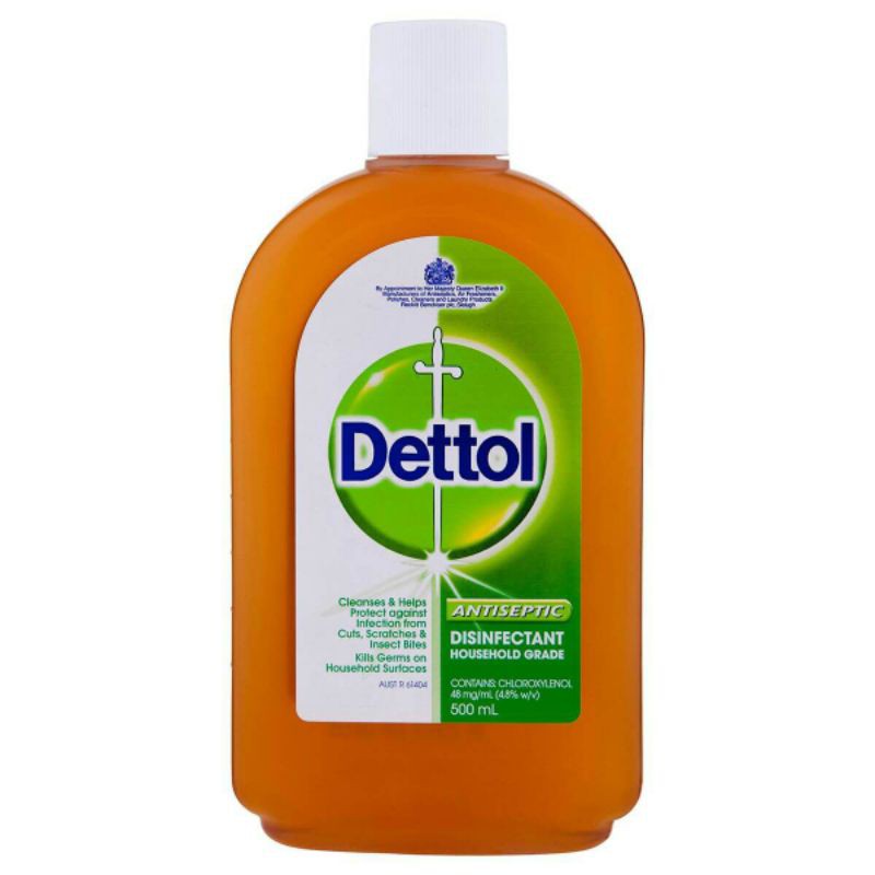 Dettol Antibacterial Disinfectant Multiuse 500ml Shopee Malaysia