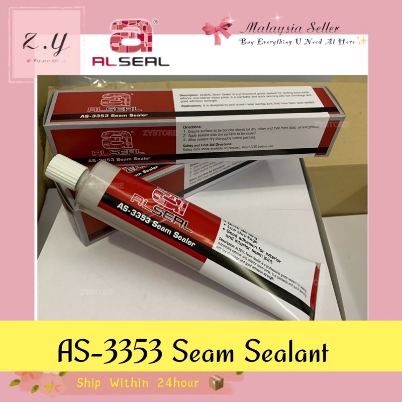 Readystock Alseal As Seam Sealer Sealant Body Sealant