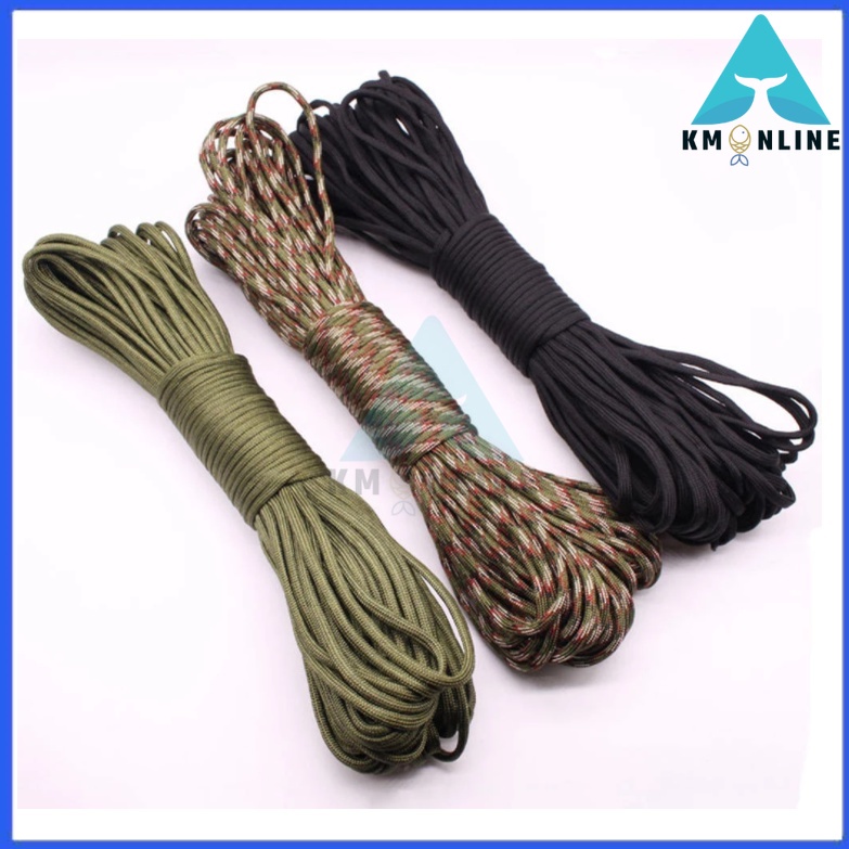 Meter Mm Outdoor Cores Paracord For Survival Parachute Cord Lanyard