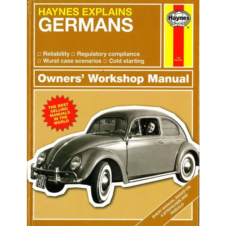 BBW Haynes Explains Germans Owners Workshop Manual ISBN