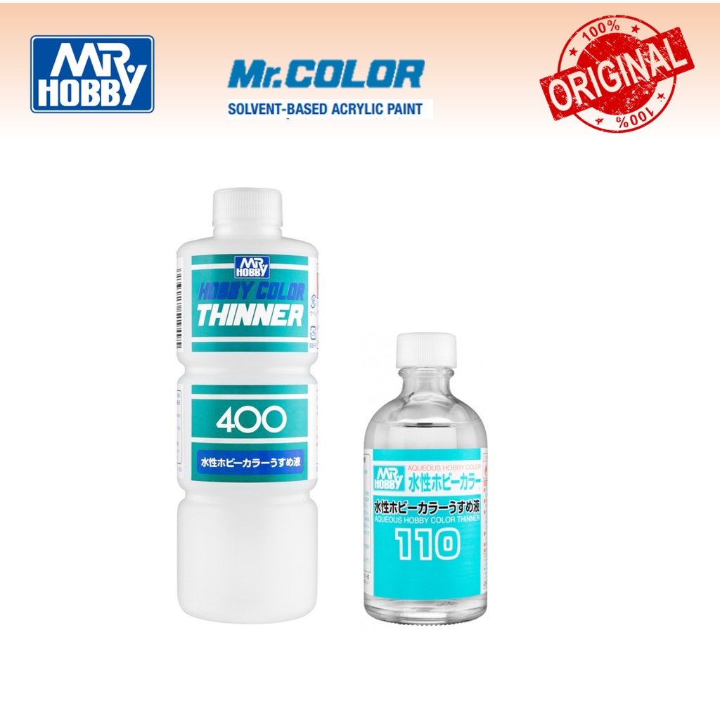 Mr Hobby Mr Aqueous Color Thinner 110 400 Ml Thinner Water Based