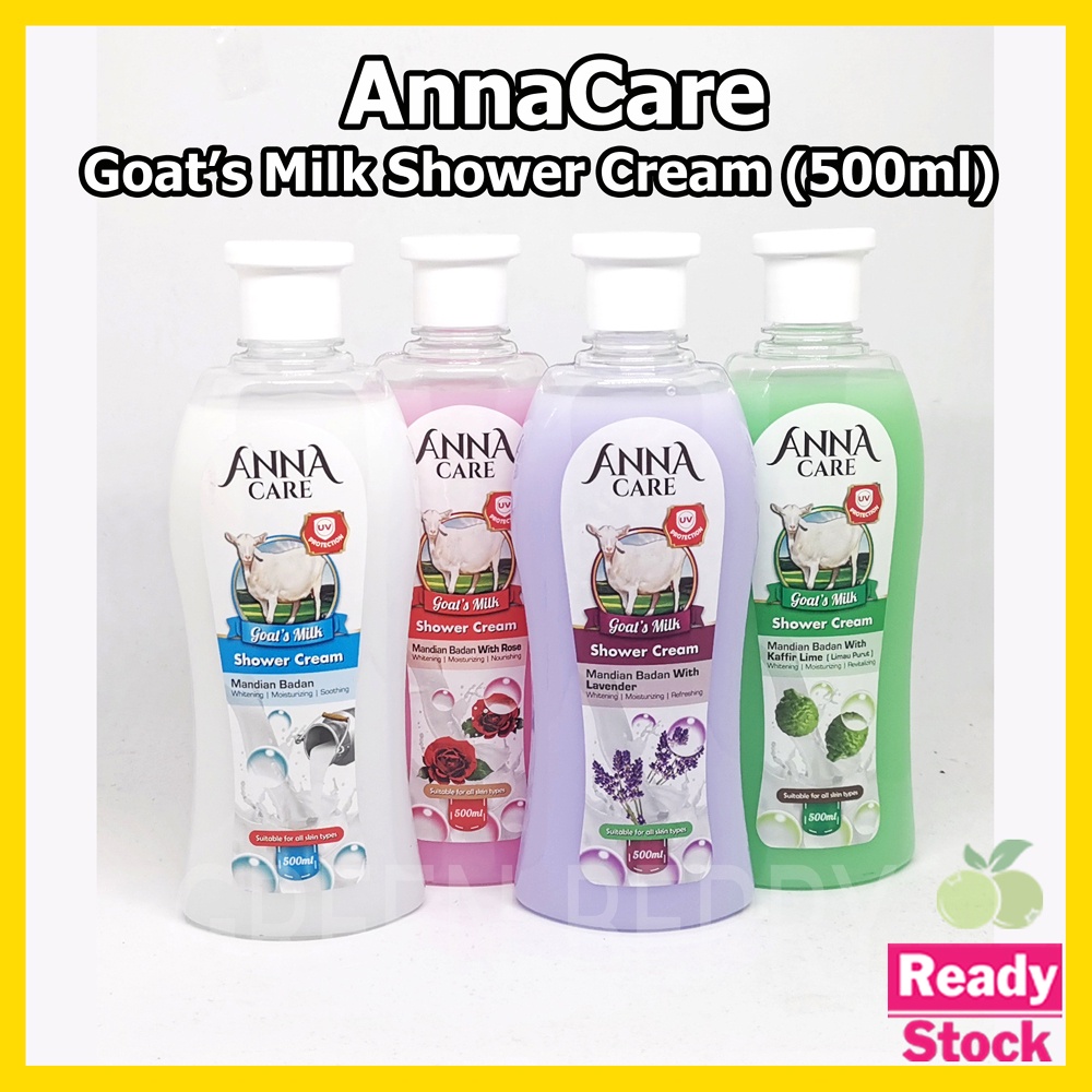 Anna Care Goat S Milk Shower Cream Body Wash Ml Mandian Badan Susu