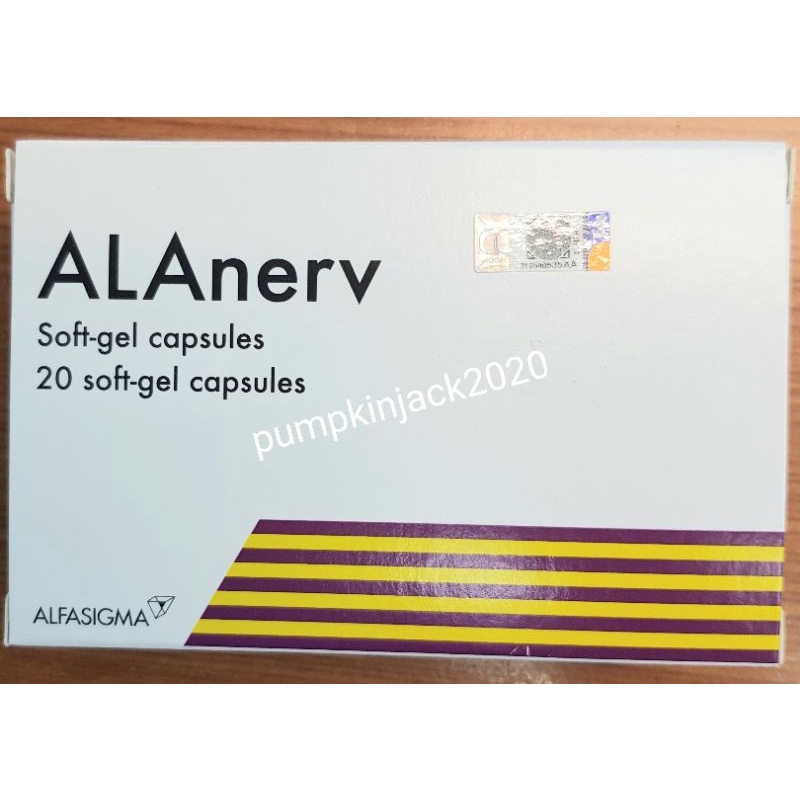 Alanerv Soft Gel Capsules S Exp Shopee Malaysia