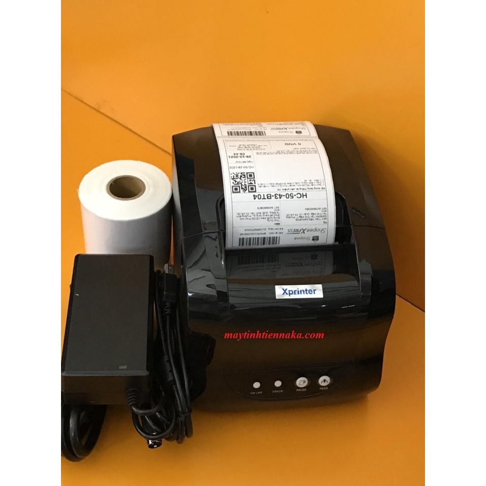 Order Printer Stamp Shopee Stamp Barcode E Commerce Order A7 XP 318B