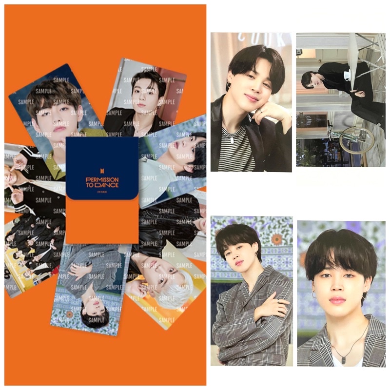 Ready Stock BTS PTD Mini Seoul Photo Card Official Jimin