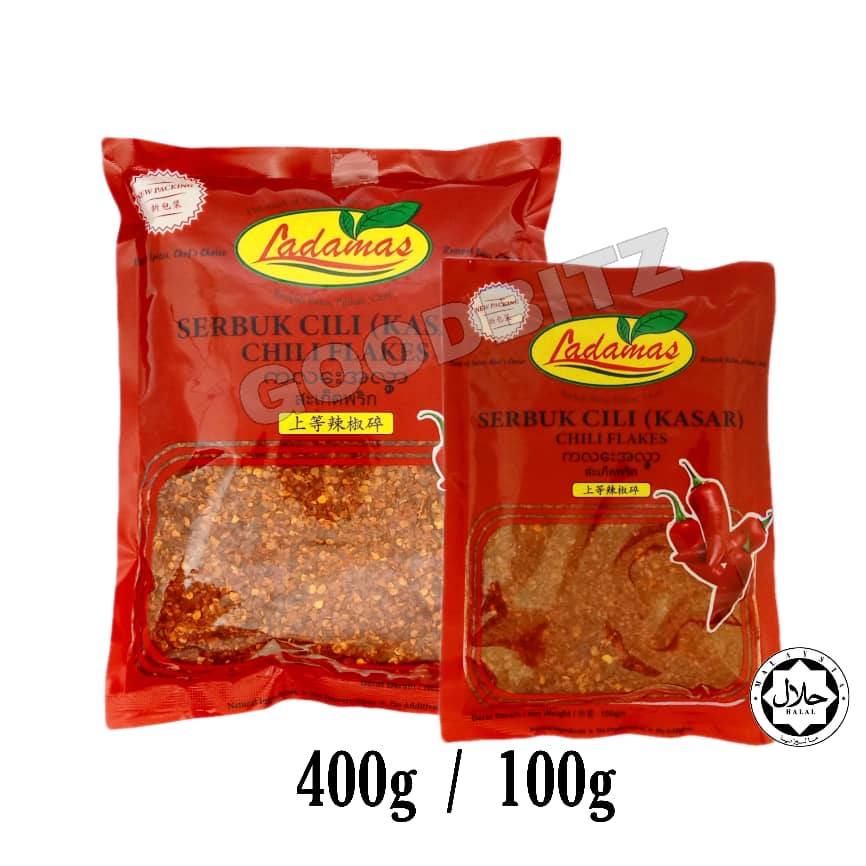 Ladamas Chili Flakes Serbuk Cili Kasar Shopee Malaysia