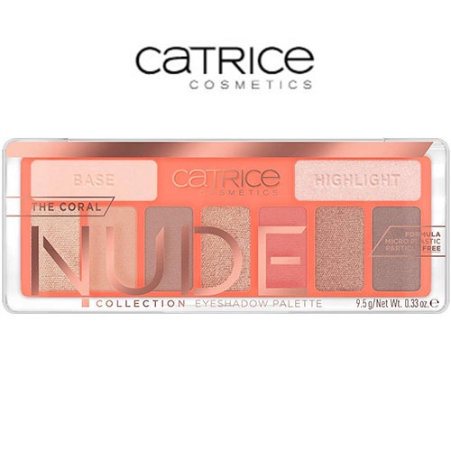 Catrice The Coral Nude Collection Eyeshadow 9 Colors Palette Eye Makeup