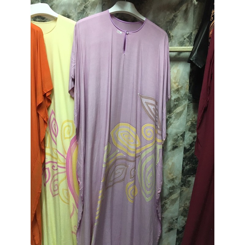 Kaftan Pastel Baju Kelawar Batik Lukis Kelantan Shopee Malaysia