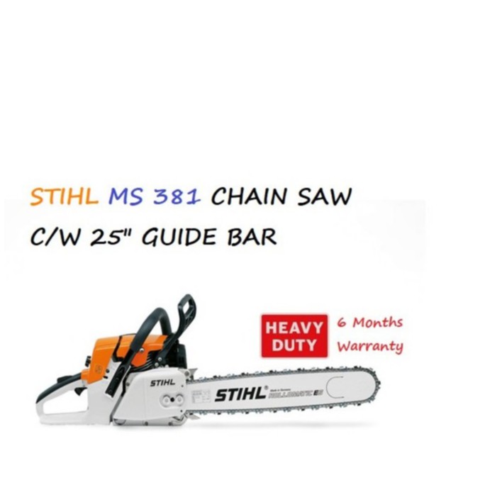 Stihl Ms Chain Saw C W Guide Bar Shopee Malaysia