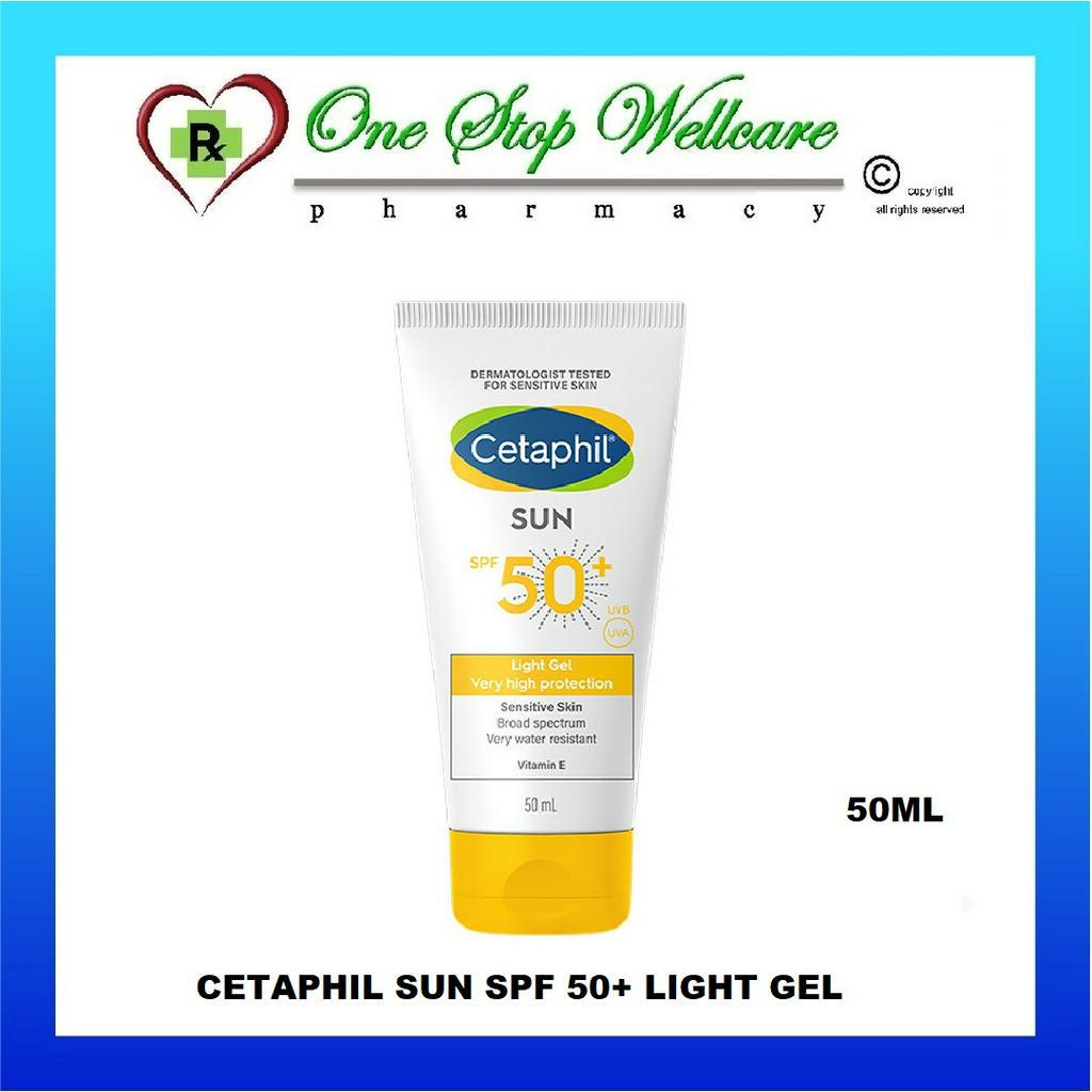 CETAPHIL SUN SPF 50 LIGHT GEL 50ML EXP 03 2026 Shopee Malaysia