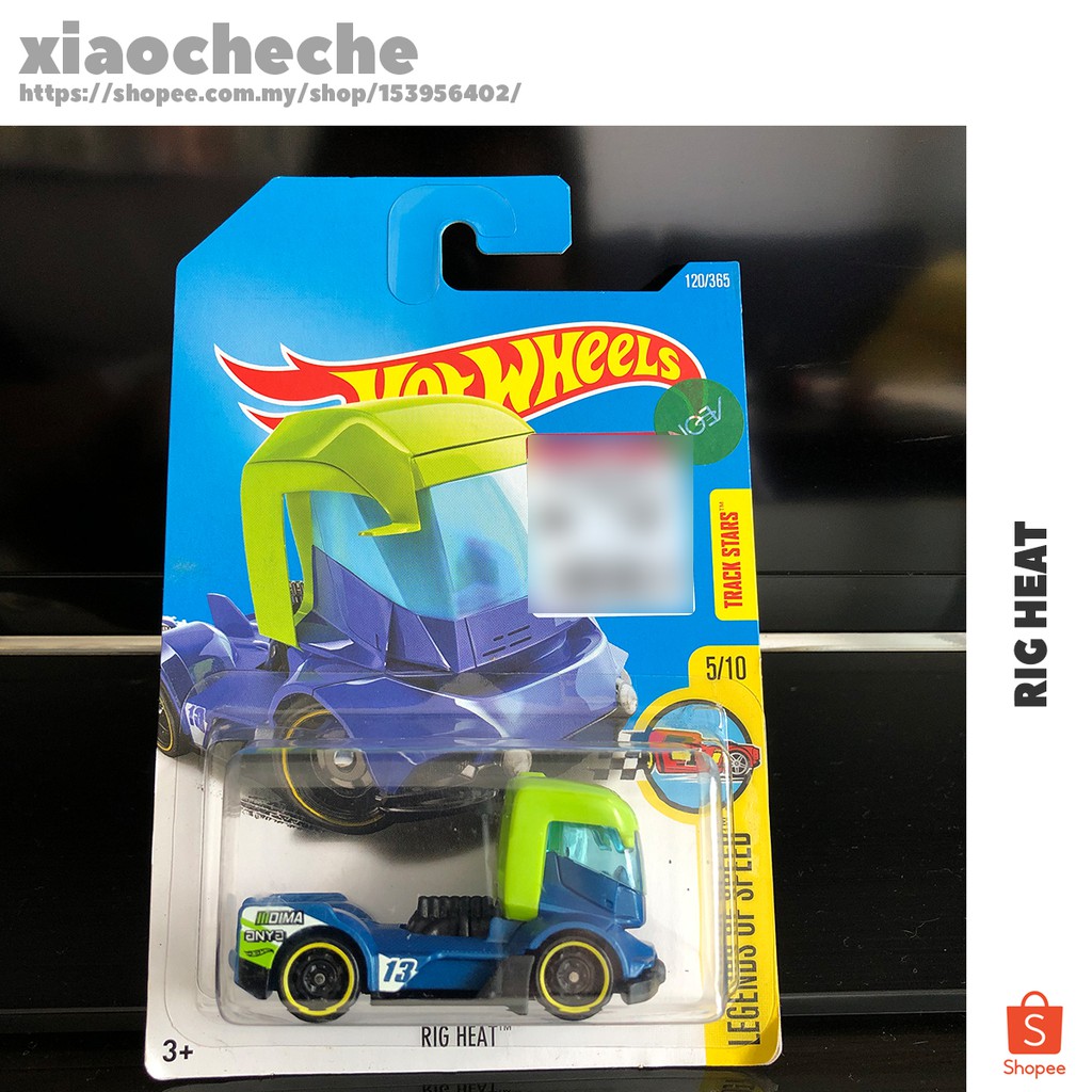 Hot Wheels Rig Heat Car Shopee Malaysia
