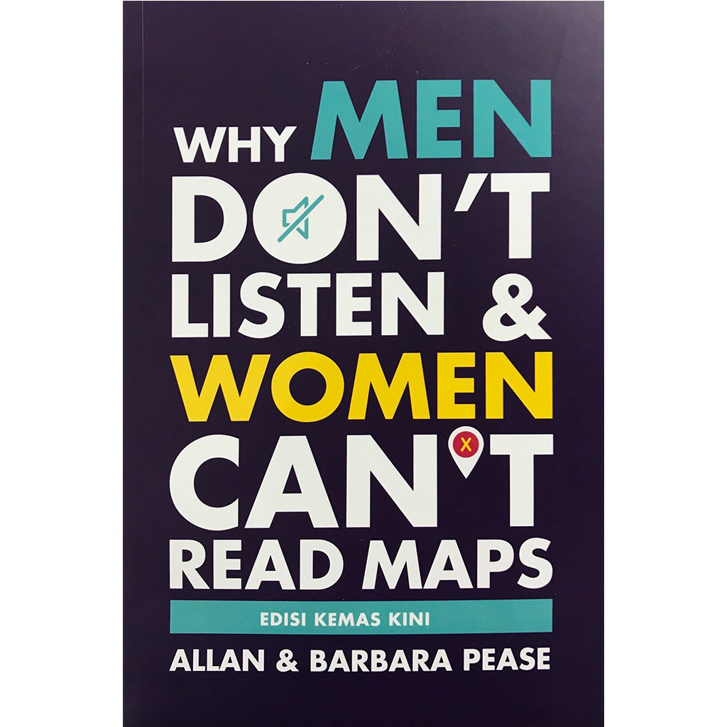 Why Men Dont Listen And Women Cant Read Maps Edisi Kemas Kini