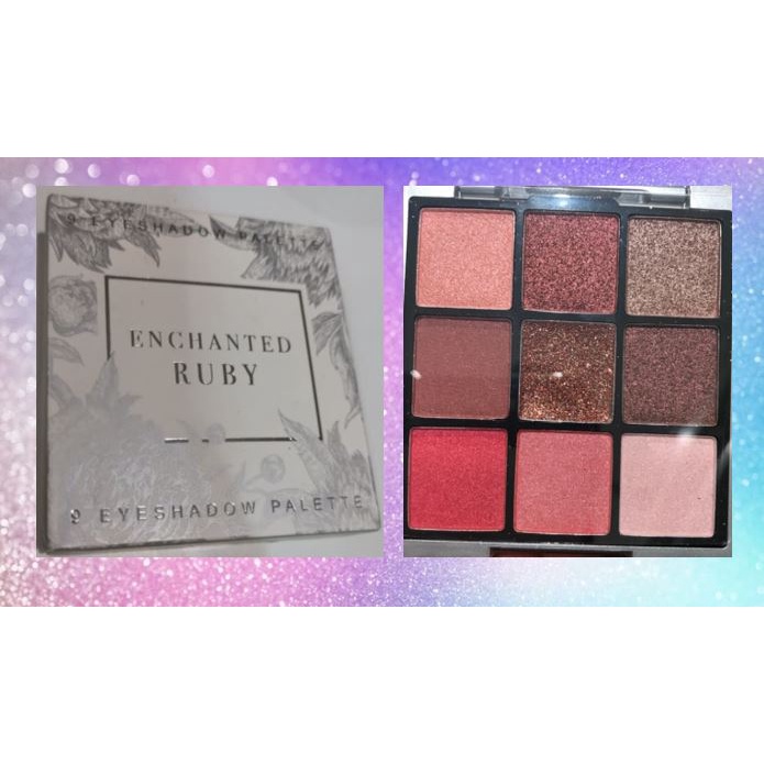 Expired 07 2022 Watsons Enchanted Ruby Eyeshadow Palette Shopee