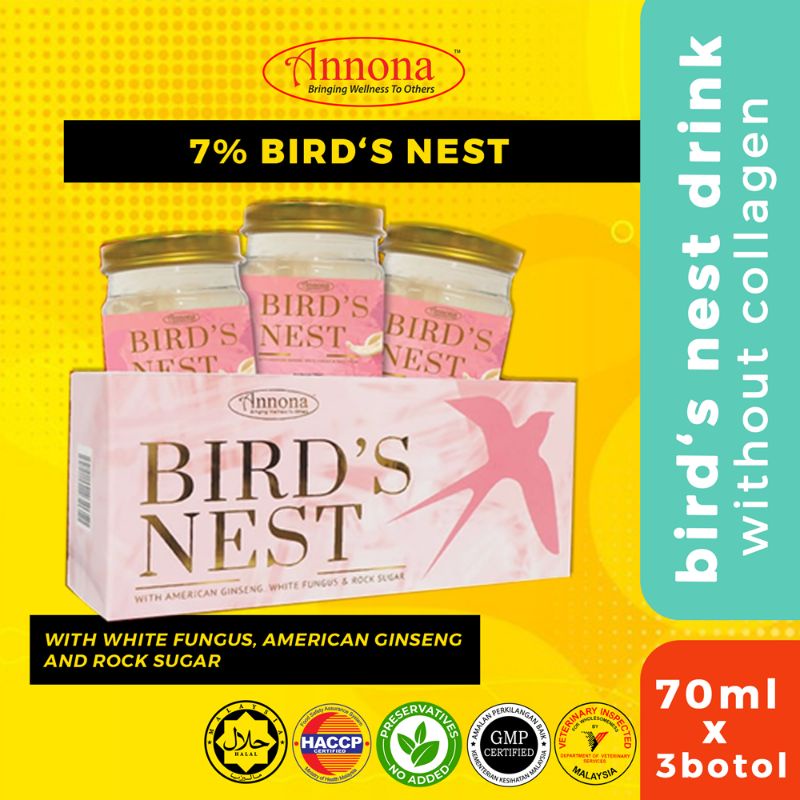 Health Beauty Supplement Bird Nest Annona Minuman Sarang Burung Annona