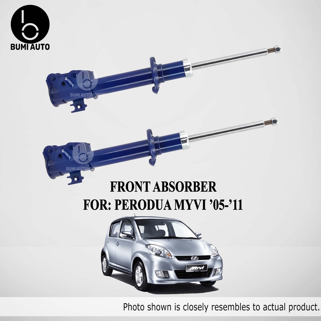 Perodua Myvi 1st Gen 2005 2011 Front Depan Gas Shock Absorber HD Spec