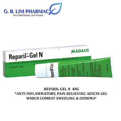 Reparil Gel N 40g One Tube Anti Inflammatory And Reduce Swelling EXP