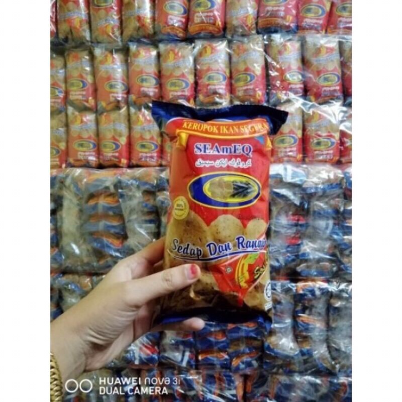 Keropok Ikan Seameq ORI Ganu Shopee Malaysia