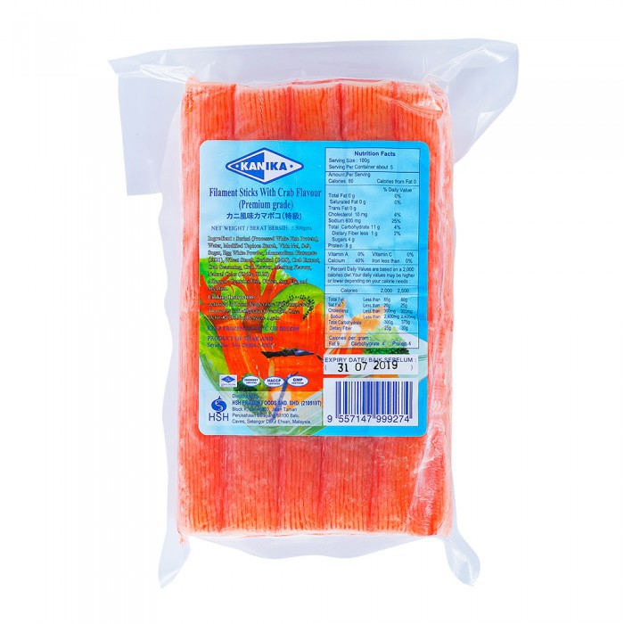 Kanika Superior Grade Crab Stick Gm Shopee Malaysia