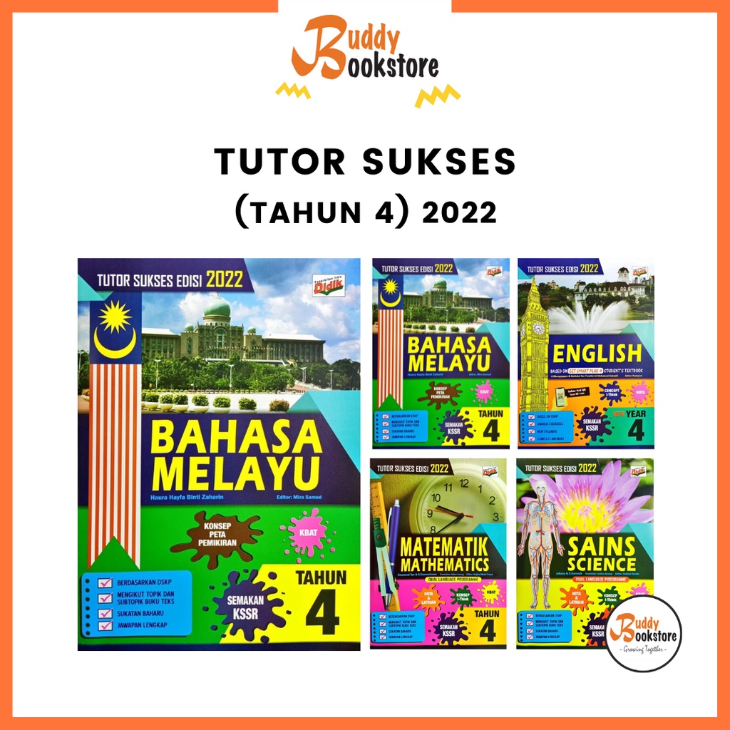 BuddyBookstore Buku Latihan Tutor Sukses Tahun 4 2022 Shopee