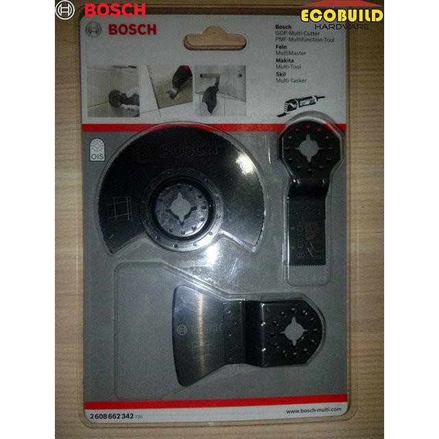 Bosch Piece Multi Cutter Starter Set Tiling Shopee Malaysia