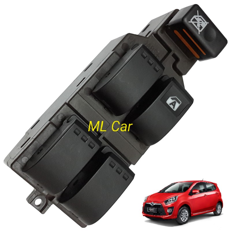 Power Window Main Switch Perodua AXIA MYVI ICON Shopee Malaysia