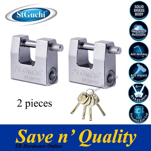 Anti Cut Solid Brass Body Key Alike St Guchi Sgpl Mm Armoured