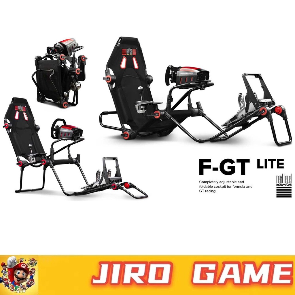 Next Level Racing F Gt Lite Formula And Gt Foldable Simulator Cockpit