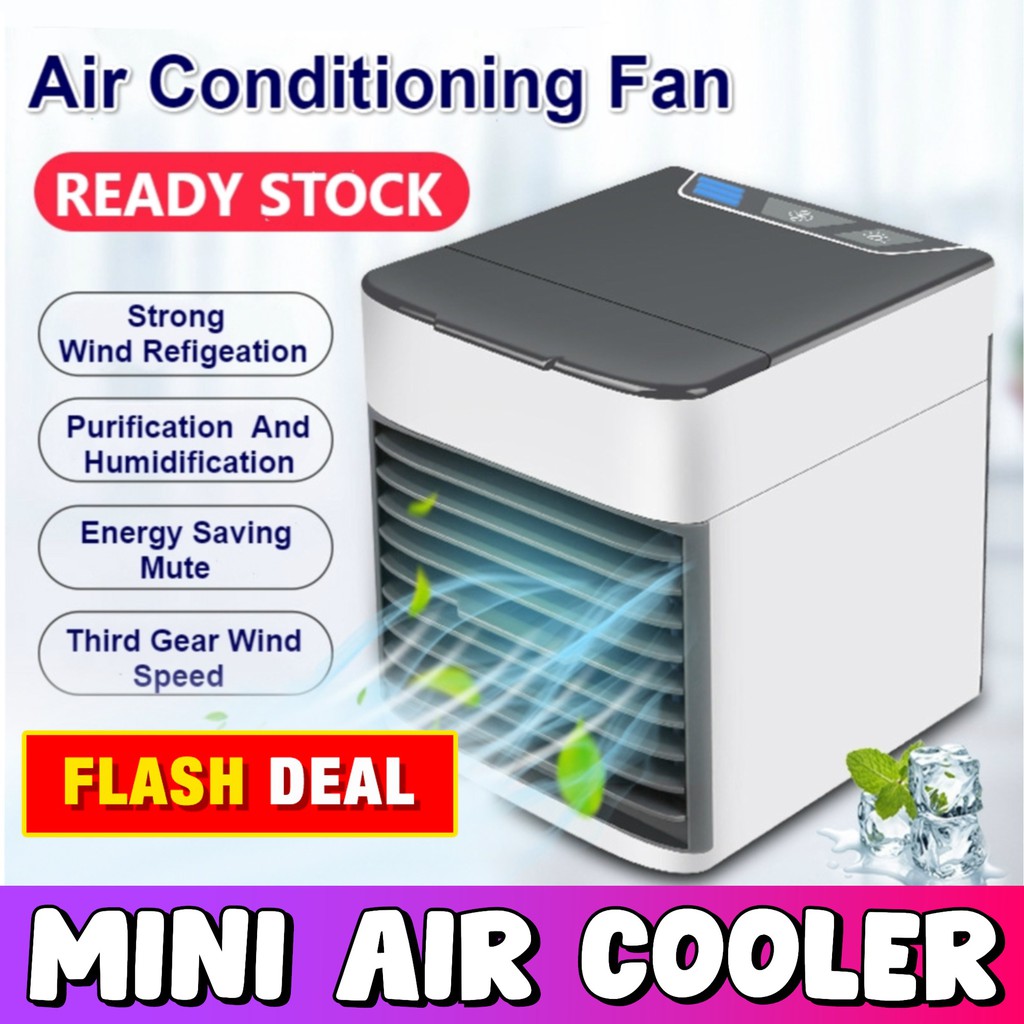 Ready Stock New Usb Portable Air Cooler Purifier Air Conditioner