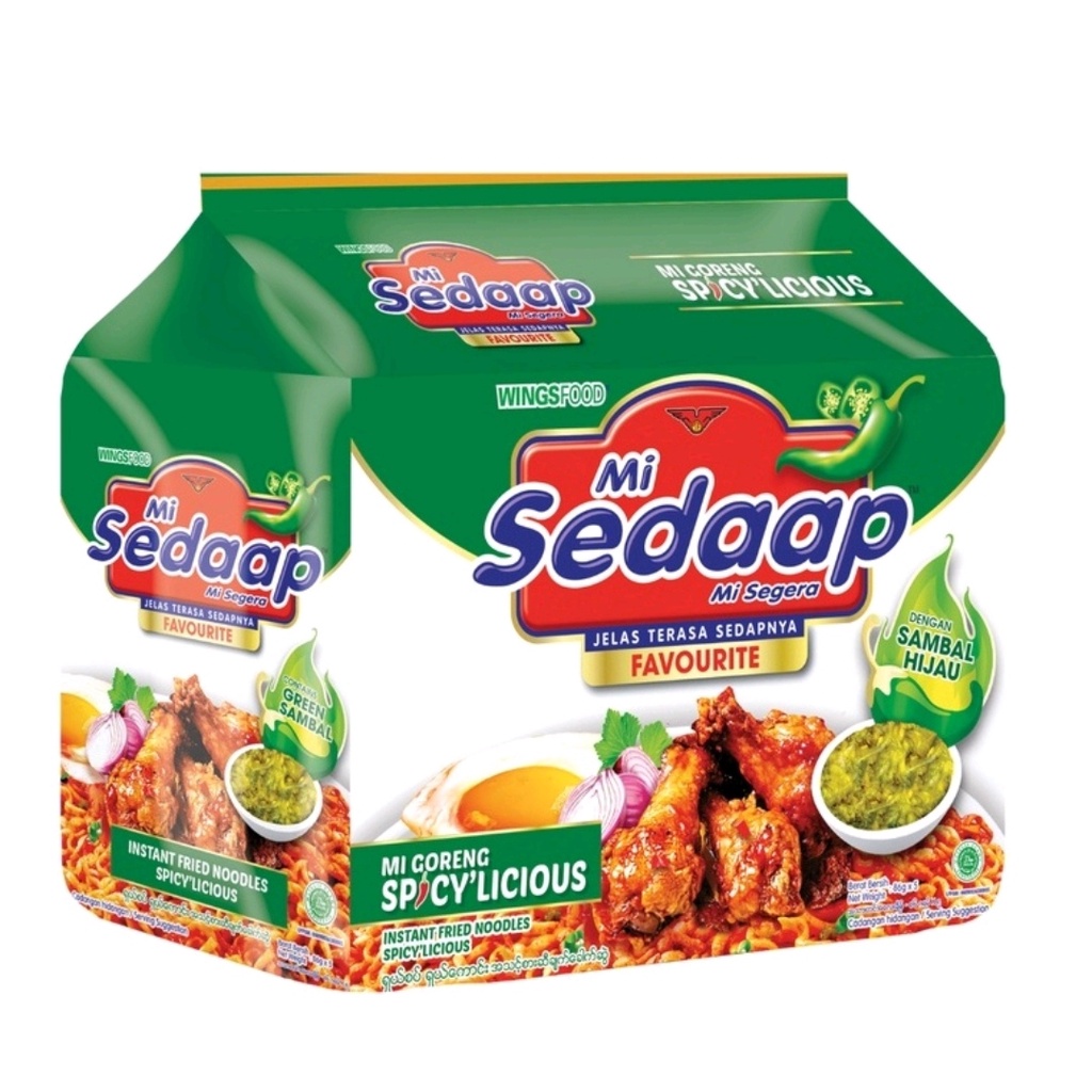 Mi Sedaap Perisa Mi Goreng Asli Sedaap 5 1 Sedaap Soto Sedaap