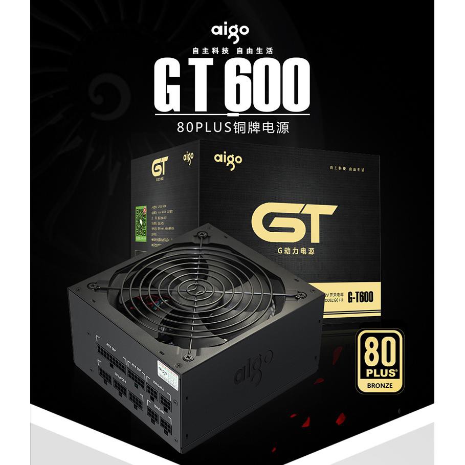 Aigo G T W Full Modular Plus Bronze Power Supply Shopee Malaysia