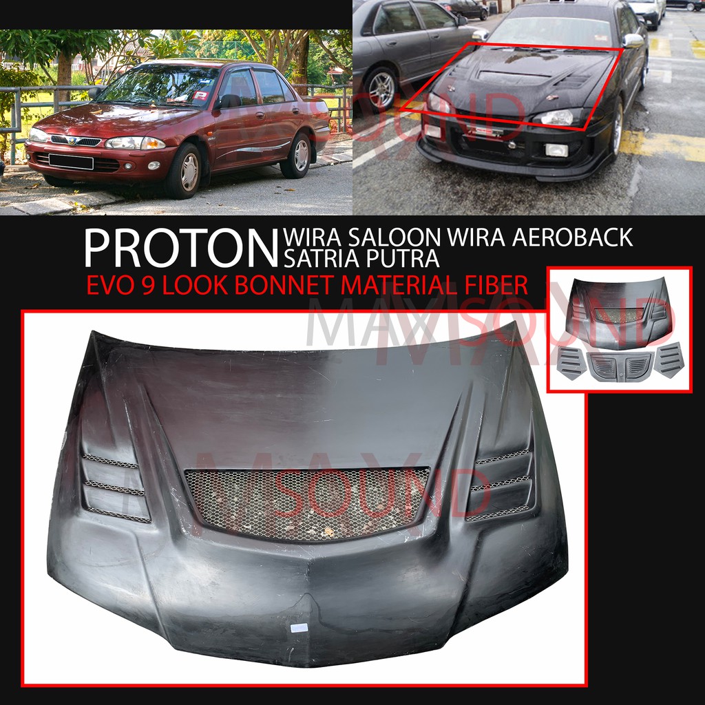 Proton Wira Sedan Saloon Wira Aeroback Satria Putra Evo Evo E Look