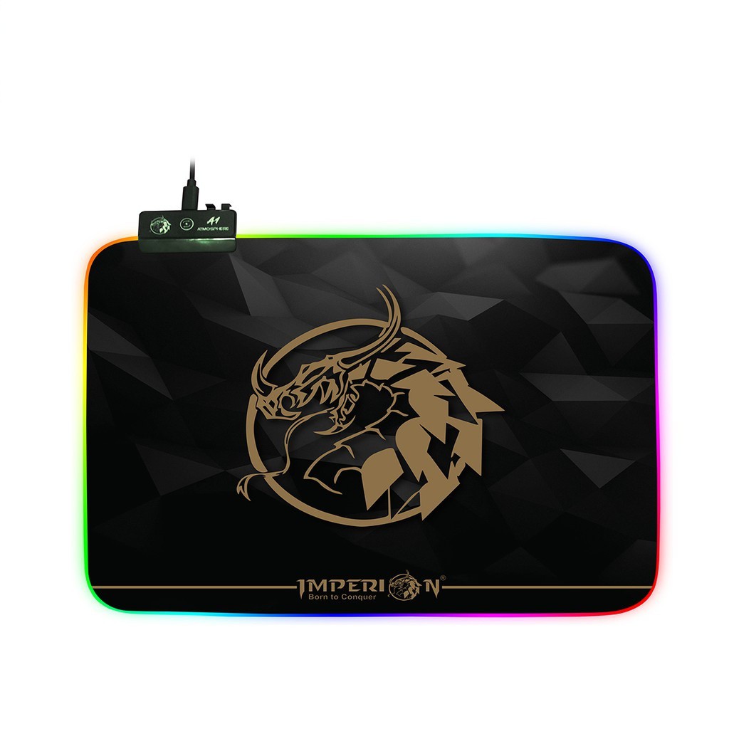 Imperion Atmosphere A Rgb Led Gaming Mousepad Shopee Malaysia