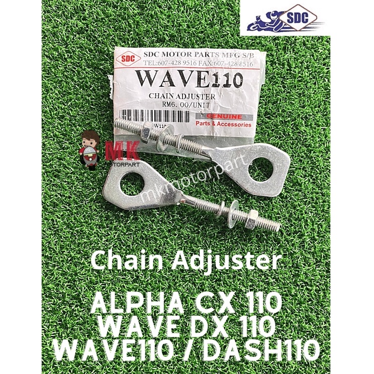 Pcs Chain Adjuster Set Honda Wave Dash Wave Alpha Cx Dx