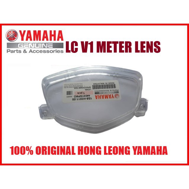 YAMAHA LC 135 V1 ORIGINAL METER LEN METER COVER SPEEDOMETER LENS 5YP