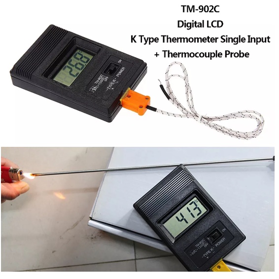 Tm C C To C Temperature Meter Tm C Digital K Type