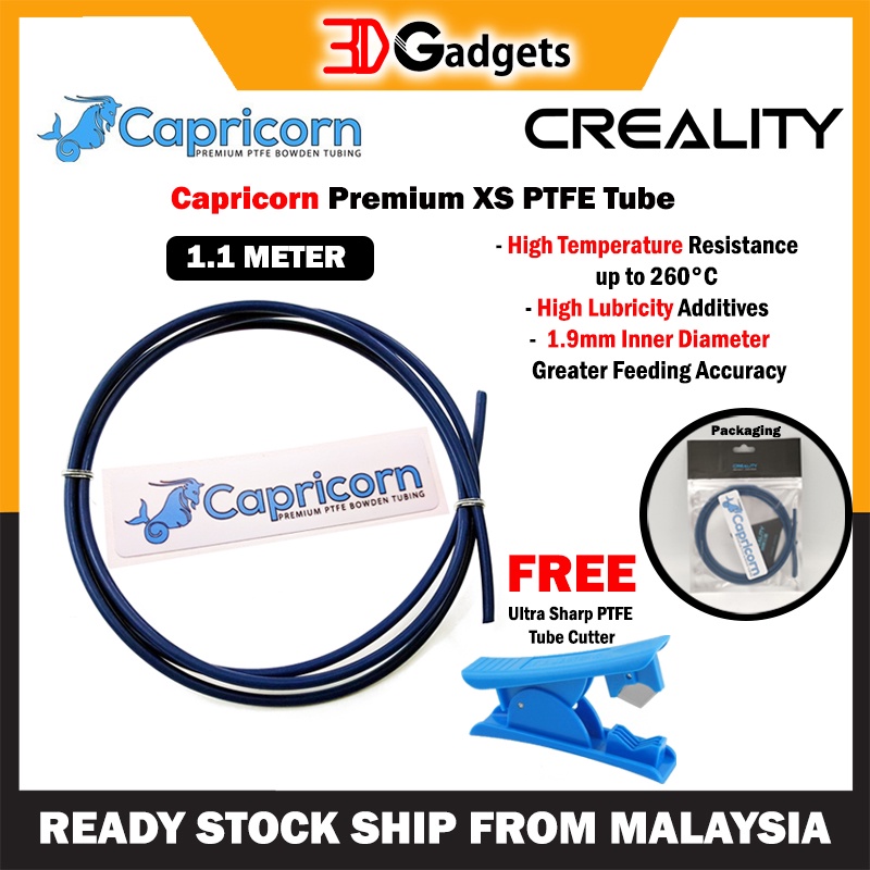 Capricorn Xs Series Ultra Low Friction Ptfe Tube For D Printer