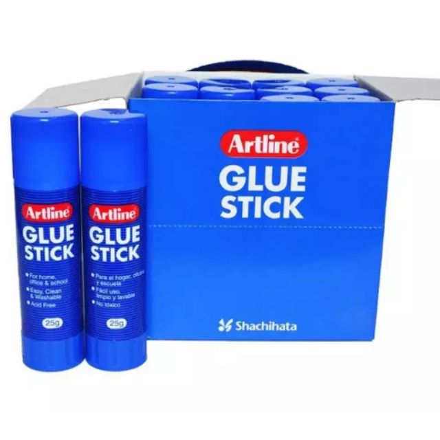 Artline Glue Stick 25g Box 12pcs Shopee Malaysia