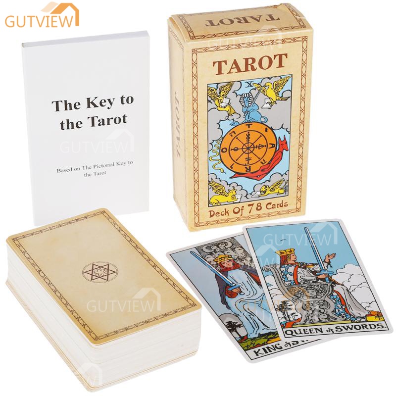 Original Tarot Cards With Guidebook 78pcs Original Tarot Cards Deck