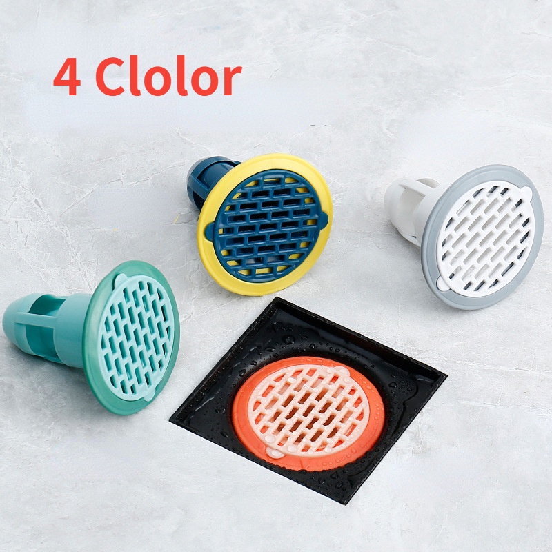 Deodorant Floor Drain Core Silicone Shower Drain Stopper Insectproof