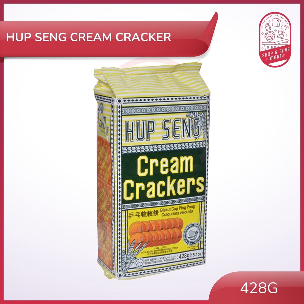 Hup Seng Ping Pong Cream Cracker Istimewa G Biskut Cap Ping Pong