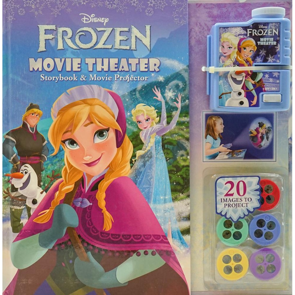 BBW Disney Frozen Movie Theater ISBN 9780794428952 Shopee Malaysia