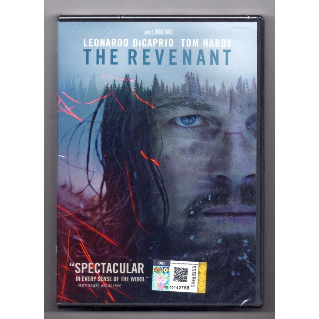 The Revenant Leonardo Dicaprio Tom Hardy Dvd Original Shopee