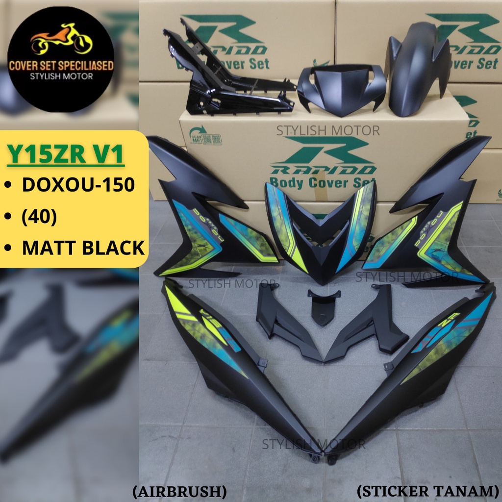 Sticker Tanam Airbrush Rapido Cover Set Y Zr V V Doxou